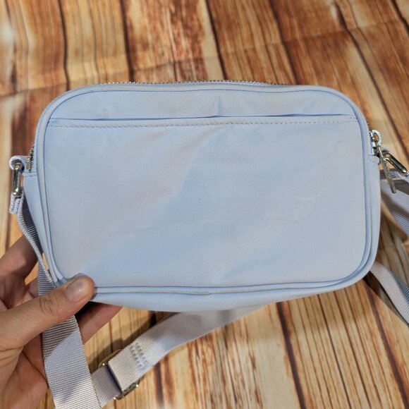 Lululemon Light Blue Dual Pouch Crossbody Bag for Women - Picture 8 of 9